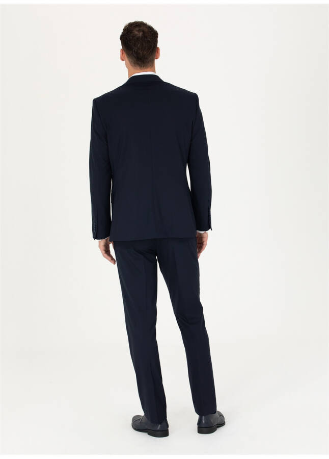 Pierre Cardin Men's Slim Fit Navy Suit - 11