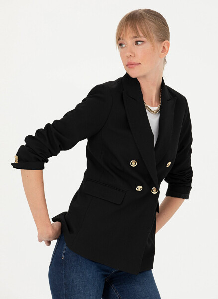 Pierre Cardin Slim Fit Black Women's Jacket SHARON-C - 7