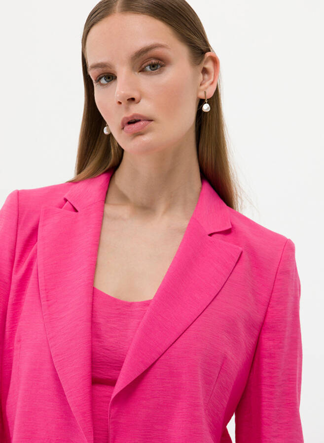 Pierre Cardin Standart Pembe Kadın Ceket - 8