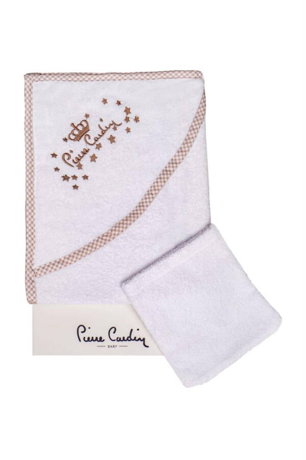 Pierre Cardin Swaddle Bath Towel - Ecru - 2