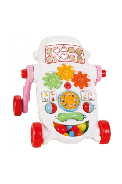 Pilsan Happy First Steps Walker - Pink 07-539 - 1