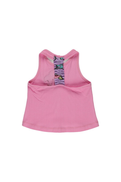 Pink Baby Girl Tank Top with Window Detail on the Back - 10