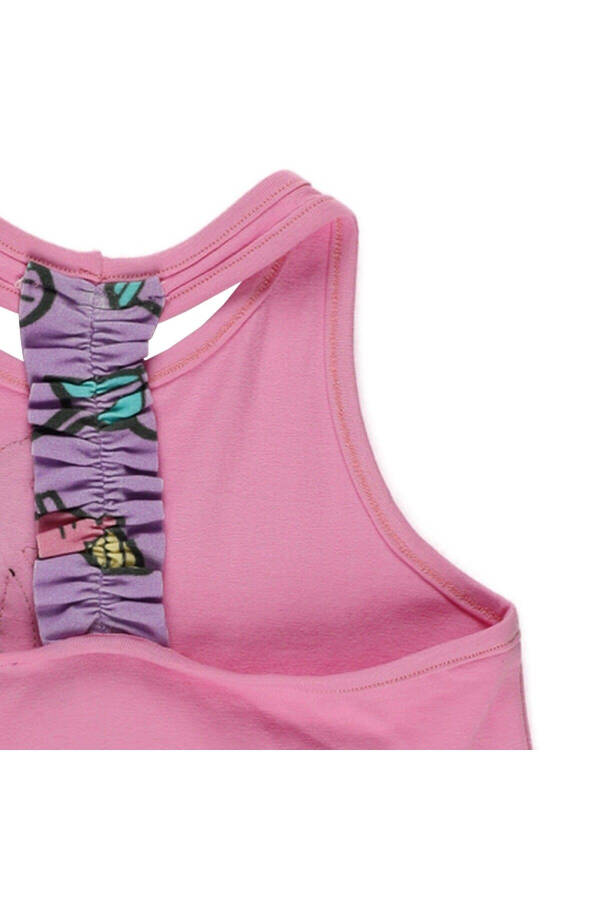 Pink Baby Girl Tank Top with Window Detail on the Back - 12