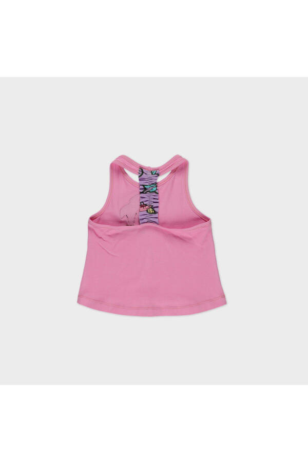 Pink Baby Girl Tank Top with Window Detail on the Back - 6