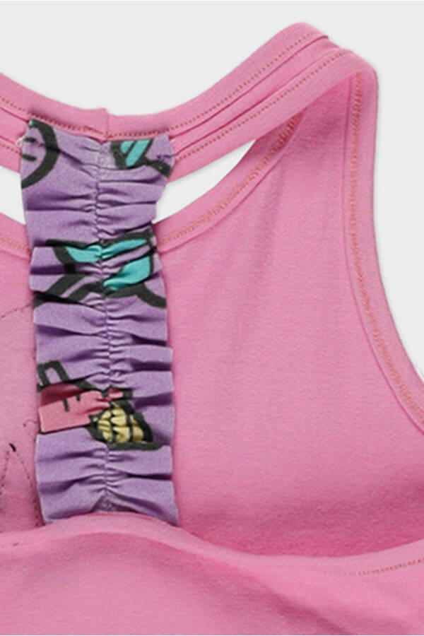 Pink Baby Girl Tank Top with Window Detail on the Back - 8