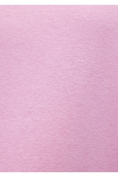 Pink Crew Neck Basic Sweatshirt 1610198-71117 - 14