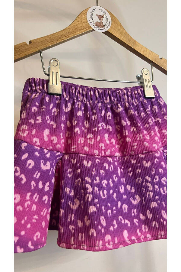 Pink Leopard Skirt - 2