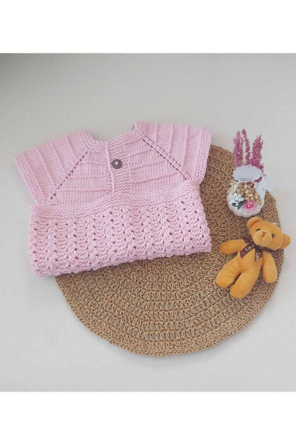 Pink Newborn Baby Vest - 3