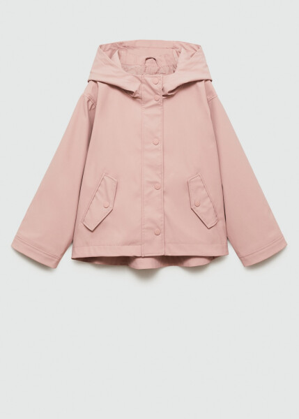 Pink quilted, waterproof hooded parka - 10