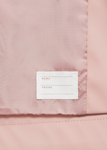 Pink quilted, waterproof hooded parka - 7