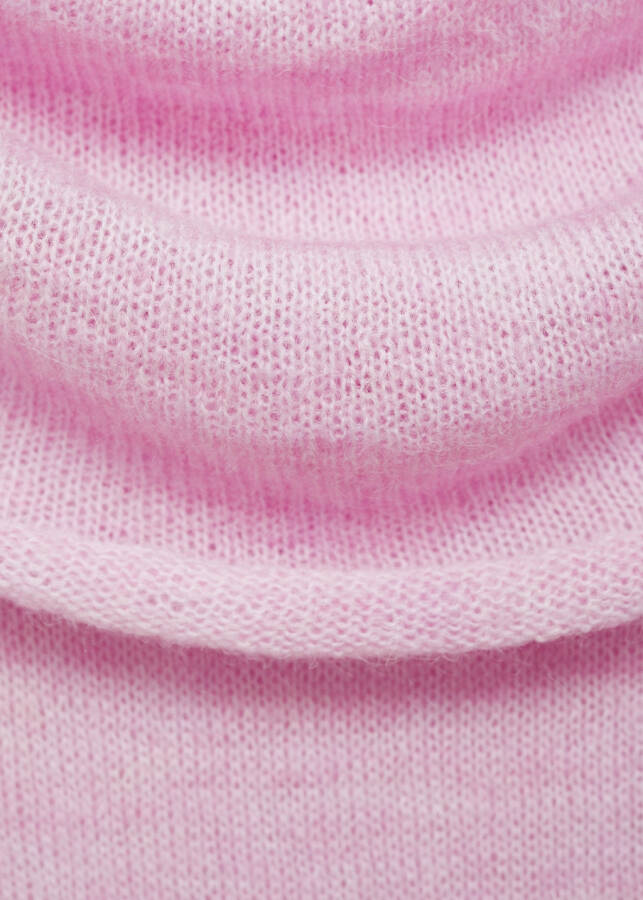 Pink sweater with ruffle details - 13