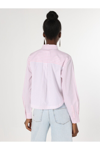 Pink women's shirt - 2