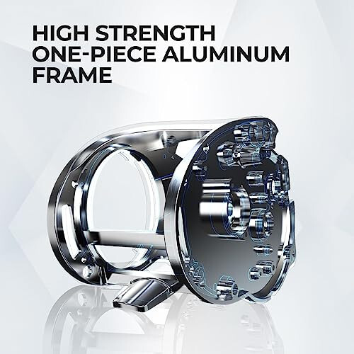 Piscifun Alijoz 400 Baitcaster Fishing Reel, 38Lbs Max Drag Aluminum Alloy Frame Baitcasting Reel, Available in 6.6:1/8.1:1 Gear Ratio, Freshwater and Saltwater Low Profile Casting Reel for Musky - 9