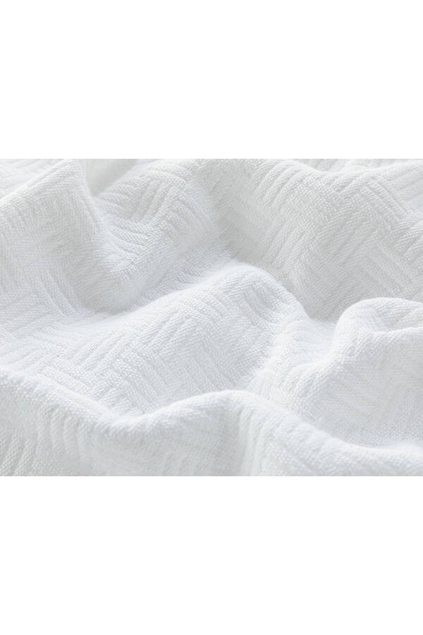 Plain Cotton Single Duvet Cover White - 3