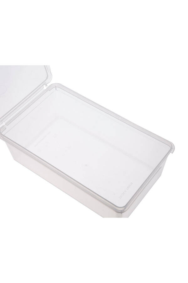 Plastic Self-Locking Lid Storage Container Food&Meal&Freezer&Hobby&Toy&Jewelry&Material - 4