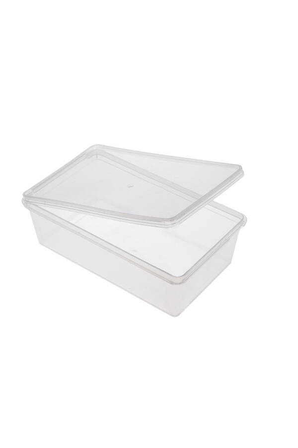 Plastic Self-Locking Lid Storage Container Food&Meal&Freezer&Hobby&Toy&Jewelry&Material - 5