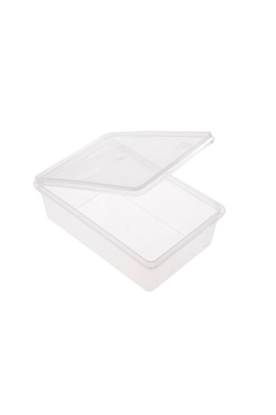 Plastic Self-Locking Lidded Storage Container Food & Meal & Freezer & Hobby & Toy & Jewelry & Material - 21