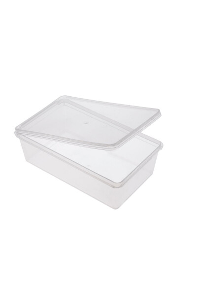 Plastic Self-Locking Lidded Storage Container Food & Meal & Freezer & Hobby & Toy & Jewelry & Material - 6