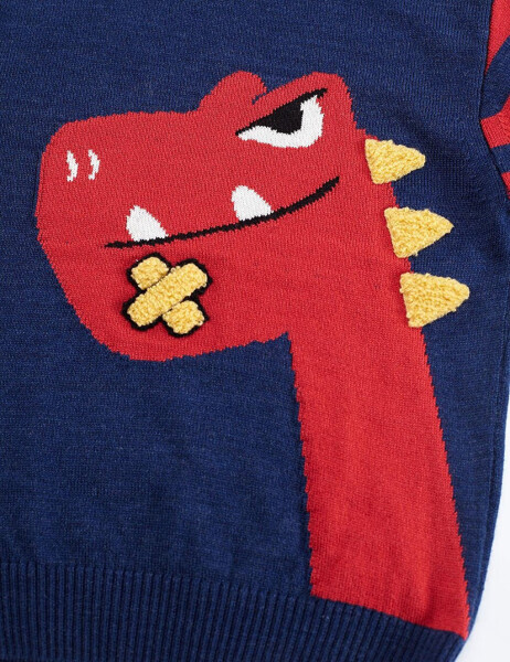 Playful Dino Boys Sweater - 10