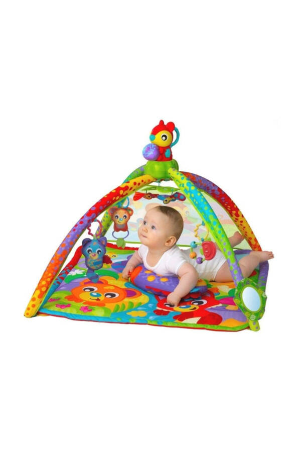 Playgro Musical Projection Play Mat 80x80 cm - 3