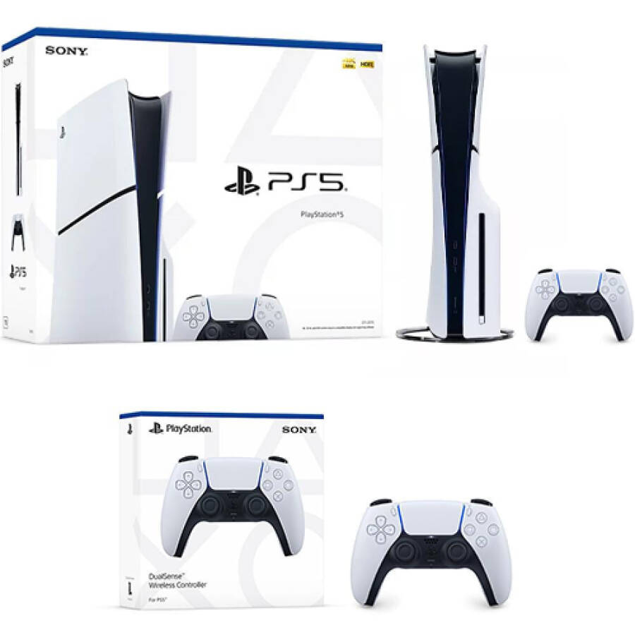 PlayStation 5 İnce Konsol + Ek PlayStation 5 DualSense Kablosuz Kumandası - 2