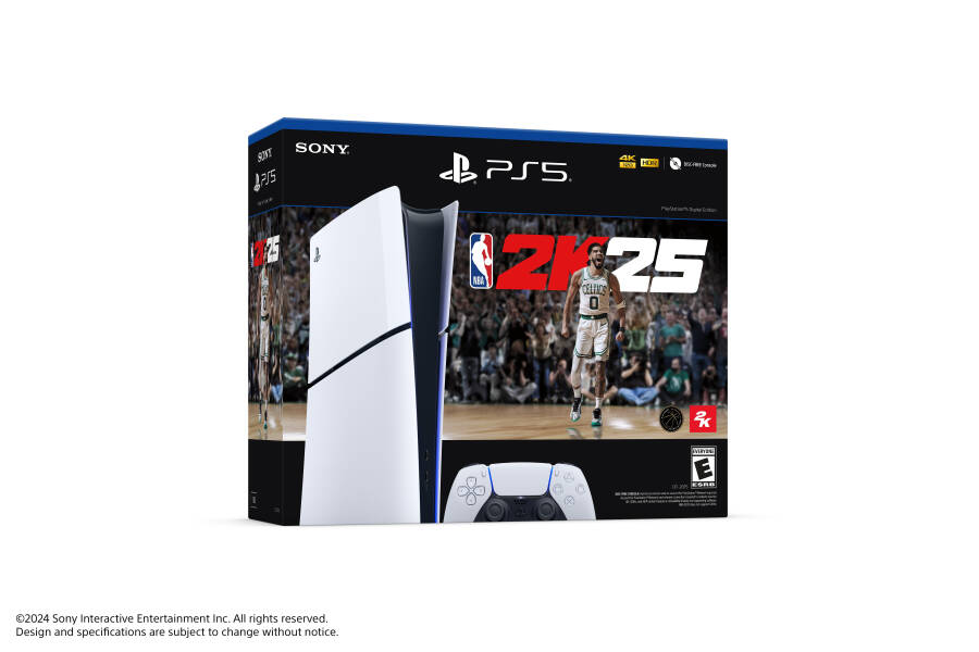 PlayStation 5 Slim Digital Edition – NBA 2K25 Bundle - 3