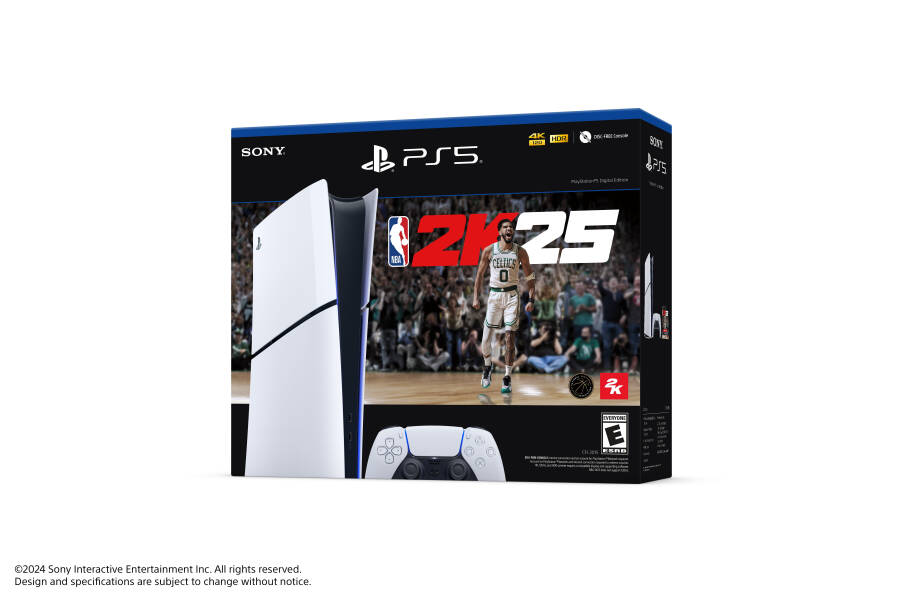 PlayStation 5 Slim Digital Edition – NBA 2K25 Bundle - 4