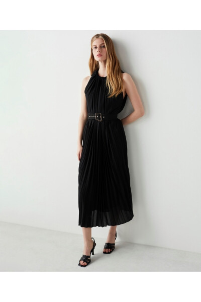 Pleated Dress - 1