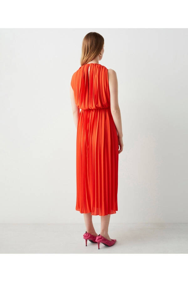 Pleated Dress - 6