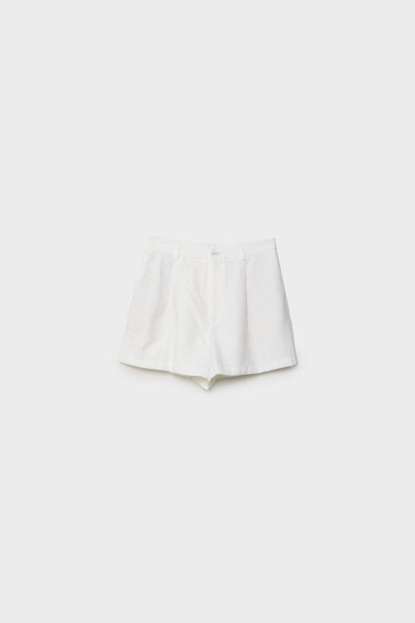 Pleated flowy shorts - 5