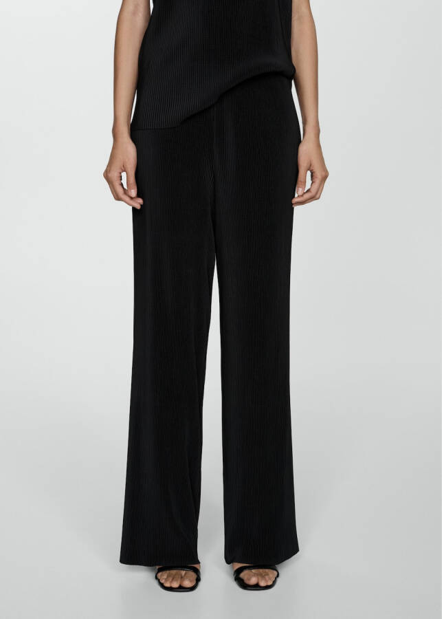 Pleated palazzo pants - 13