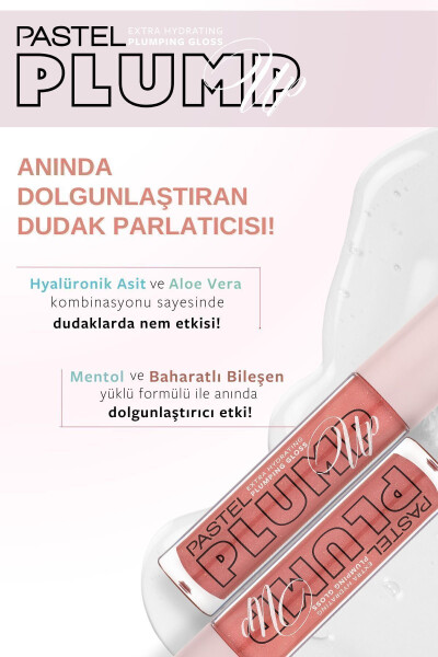 Plump Up Extra Hydrating 208 Shimmer Nude Dolgunlaştırıcı Dudak Parlatıcısı - 13