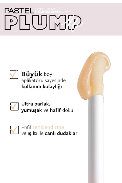 Plump Up Extra Hydrating Dolgunlaştırıcı Dudak Parlatıcısı - 201 Royal - 3