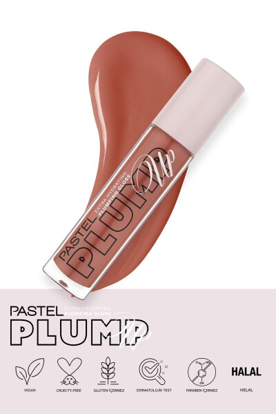 Plump Up Extra Hydrating Plumping Gloss - Lablarni to'ldiruvchi namlovchi lab bo'yog'i 205 Just Natural - 24