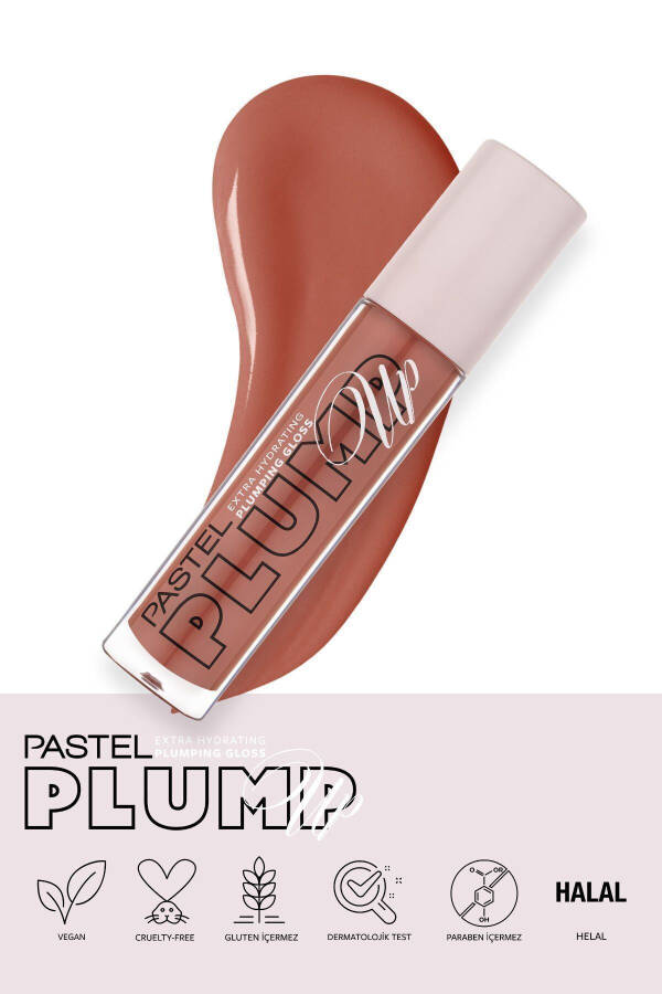 Plump Up Extra Hydrating Plumping Gloss - Lablarni to'ldiruvchi namlovchi lab bo'yog'i 205 Just Natural - 24