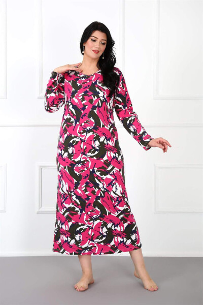 Plus Size Maternity Nightgown 1334 - 4