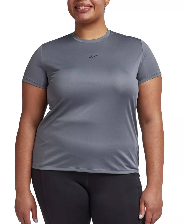 Plus Size Performance Tech Short-Sleeve Tee Cold Grey - 1