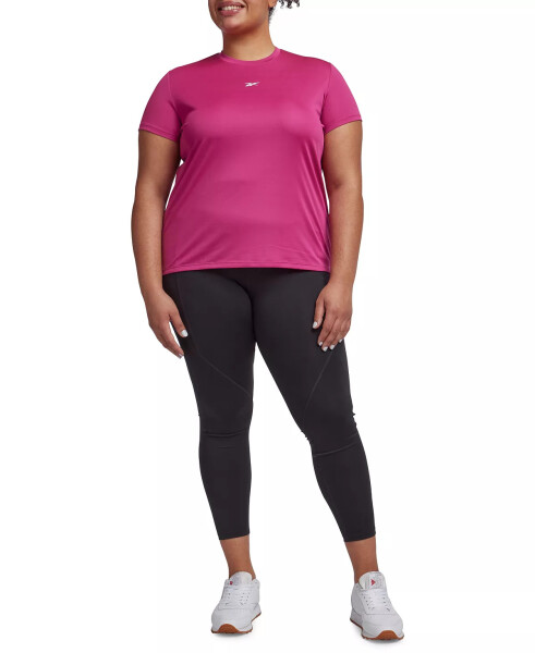 Plus Size Performance Tech Short-Sleeve Tee Semi Proud Pink - 3