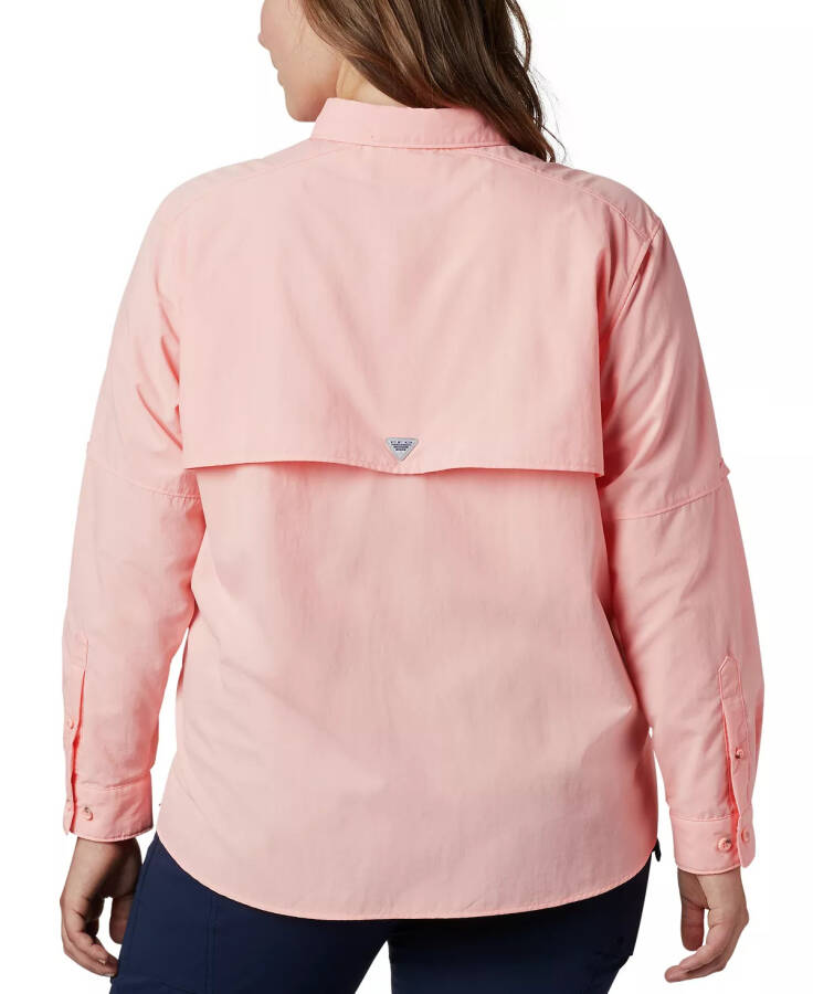 Plus Size PFG Bahama Shirt Tiki Pink - 6