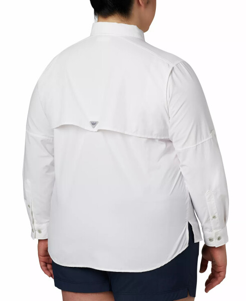 Plus Size PFG Bahama Shirt White - 2