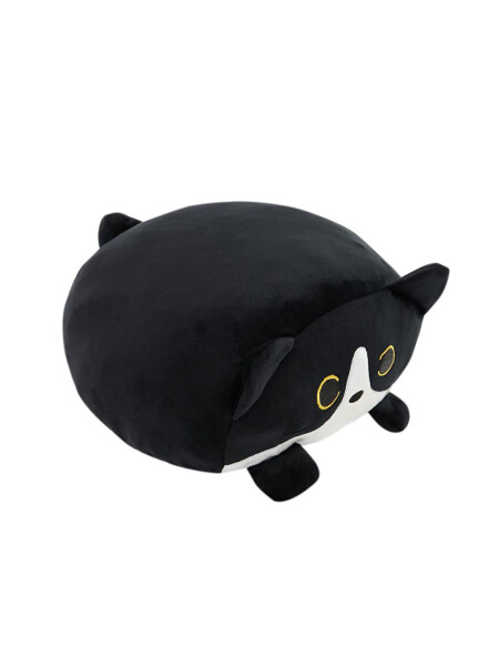 Plush Chubby Cat 35cm Black - 15