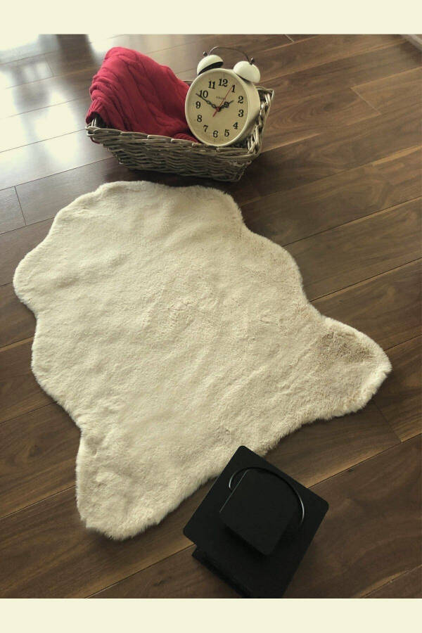 Plush Rug Cream 60x100 80x130 80x150 100x150 120x180 Cm - 11