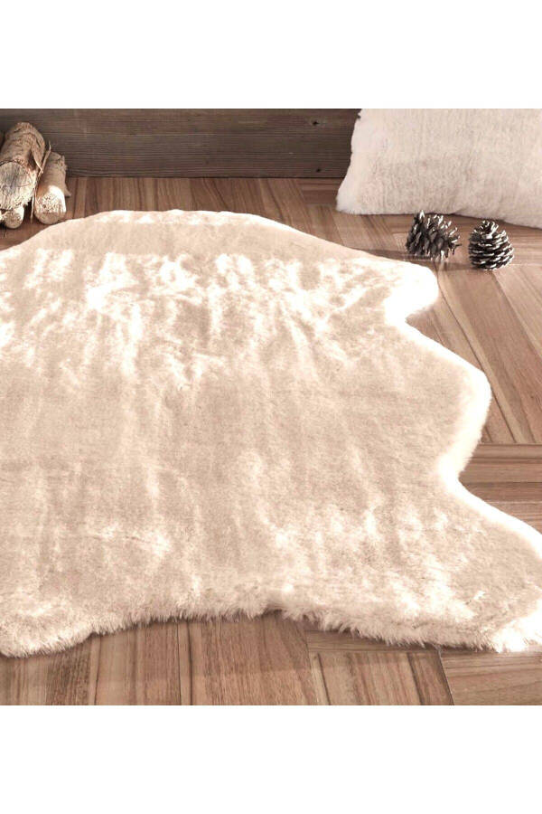 Plush Rug Cream 60x100 80x130 80x150 100x150 120x180 Cm - 12