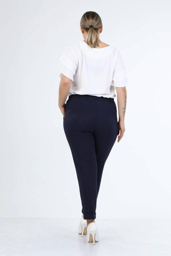 Pocket Detail Slim Fit Classic Trousers - 6