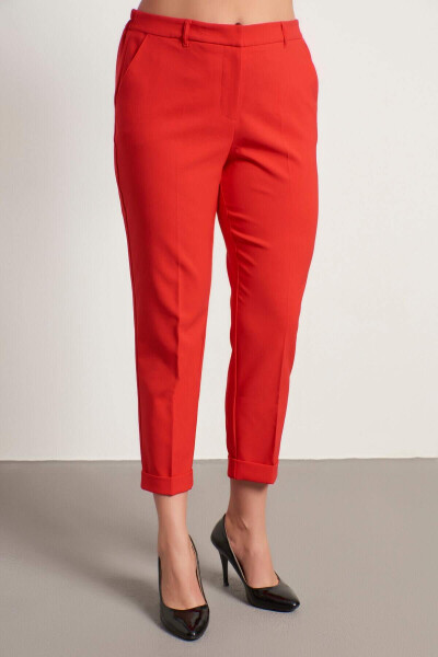 Pocket Detailed Slim Fit Classic Trousers - 2