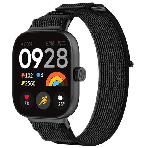 Подойдет для Xiaomi Smart Band 8 Pro Часы Браслеты Женщины Мужчины, Тканый Нейлон Быстросъемный Замена Ремешка Ремни Браслеты Аксессуары Браслет Подойдет для Xiaomi Redmi Watch 4 Умные Часы - 1