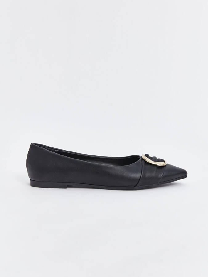 Pointed Toe Women's Ballerinas - 2