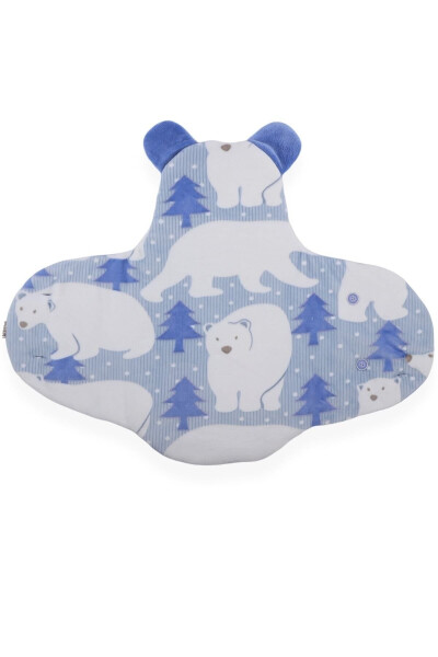 Polar Bear Patterned Swaddle (0-6 Months) - 3