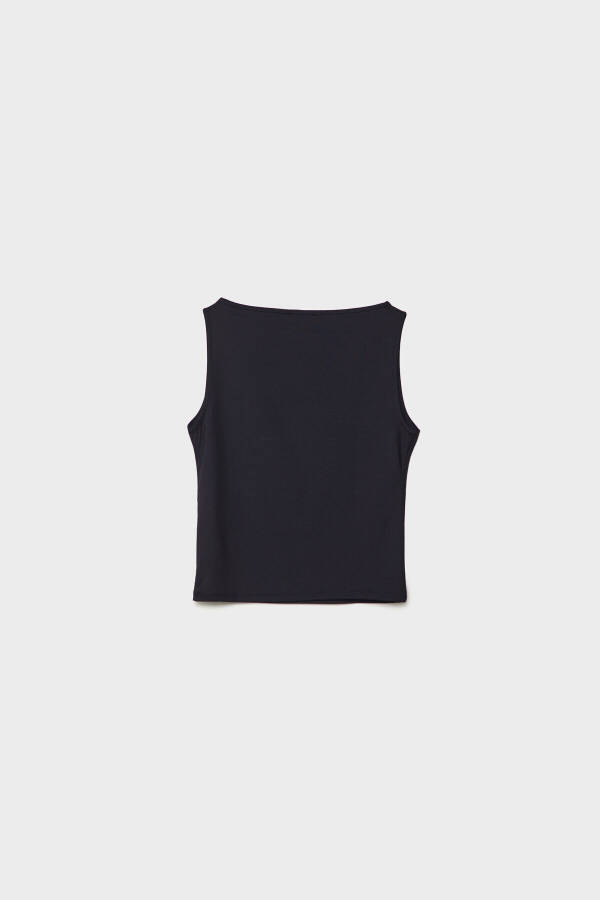 Polyamide Boat Neck T-shirt - 13