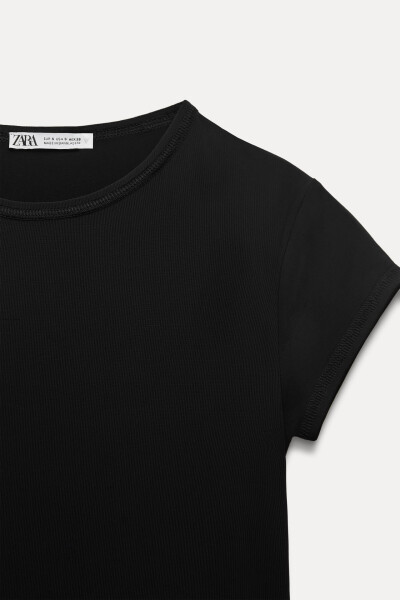 POLYAMIDE T-SHIRT - Black - 26